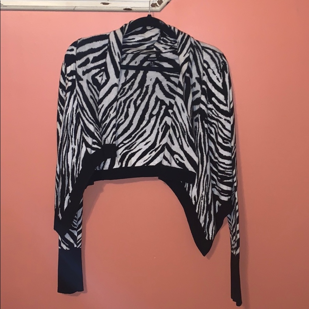 Express cropped shrug
